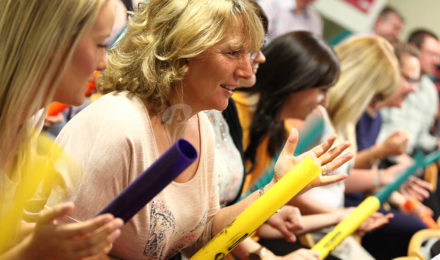 Boomwhacker conference energiser