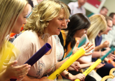 Boomwhacker conference energiser