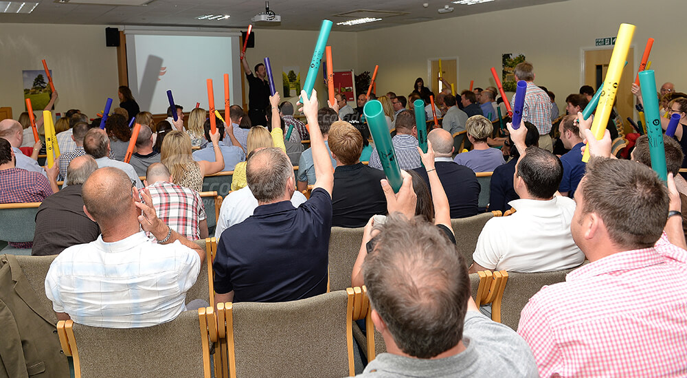 Boomwhacker conference energiser