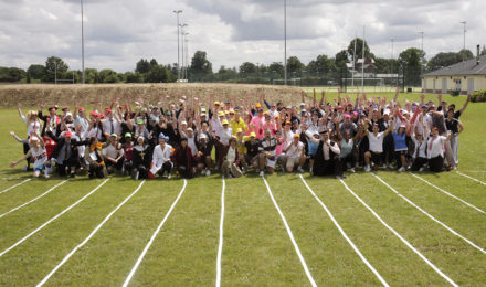 Team photo at School Sports Day team building event