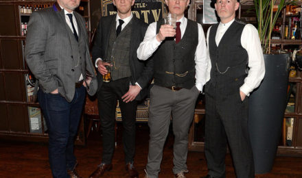 Men in Costume Peaky Blinders Corporate Event