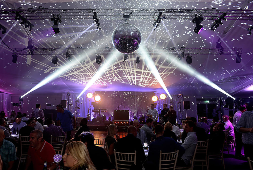 Glitter Ball at Live Lounge Company Party