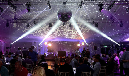 Glitter Ball at Live Lounge Company Party