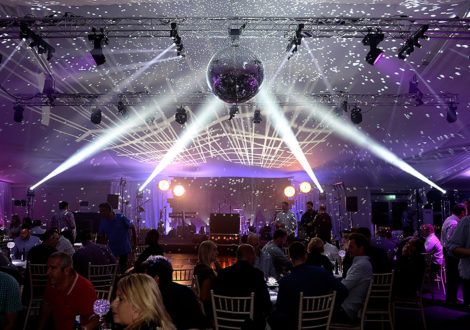 Glitter Ball at Live Lounge Company Party