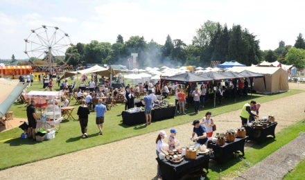 Company Fun Day Event Catering Tents