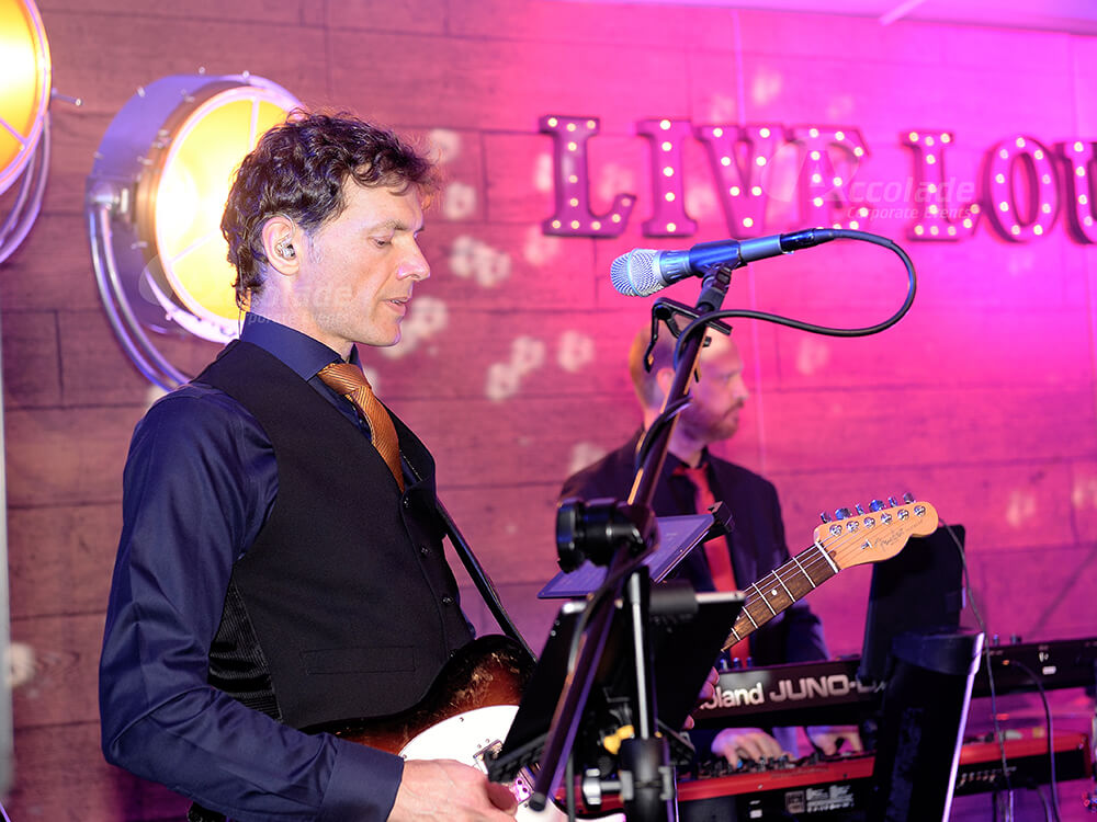 Guitarist at Live Lounge Company Party