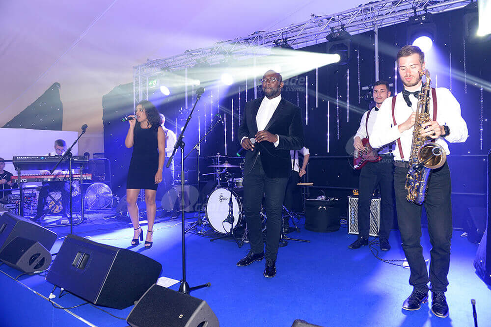 Stylish band at themed party company event