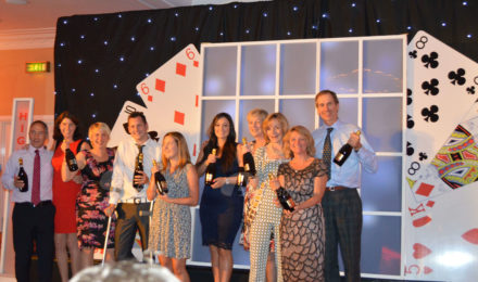 Winning Team Play Your Cards Event