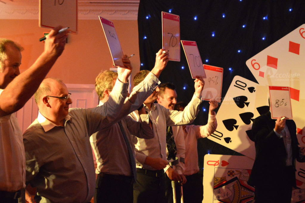 Giant Cards Play Your Cards Event