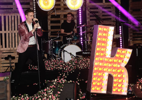 Kopycat Killers performing at corporate event