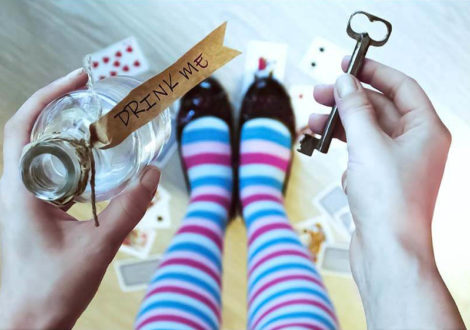 Alice in Wonderland props for company party
