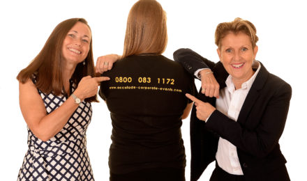 Accolade team - contact us - pointing to a tel number