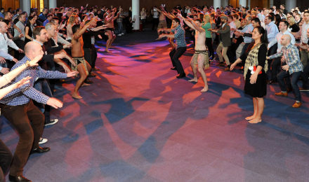 Haka ice breakers for large groups